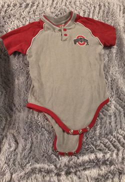 NEVER WORN!! OHIO STATE 24Mo baby boy onesie