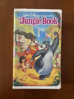 The Jungle Book Black Diamond Disney VHS Tape