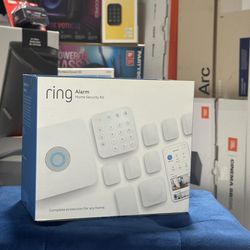 Ring Alarm 10-piece Home Security Kit (Gen 2) with Included Panic Button, Motion Detector and Contact Sensors