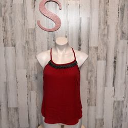 Red Blouse Size Small 