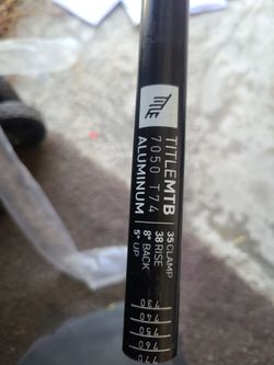 Title mtb riser handlebar