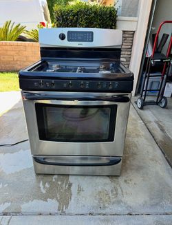 Kenmore 5-burner gas range.