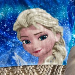 Girls Blanket From Frozen 