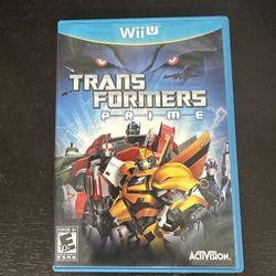 Transformers Prime: The Game Nintendo Wii-U