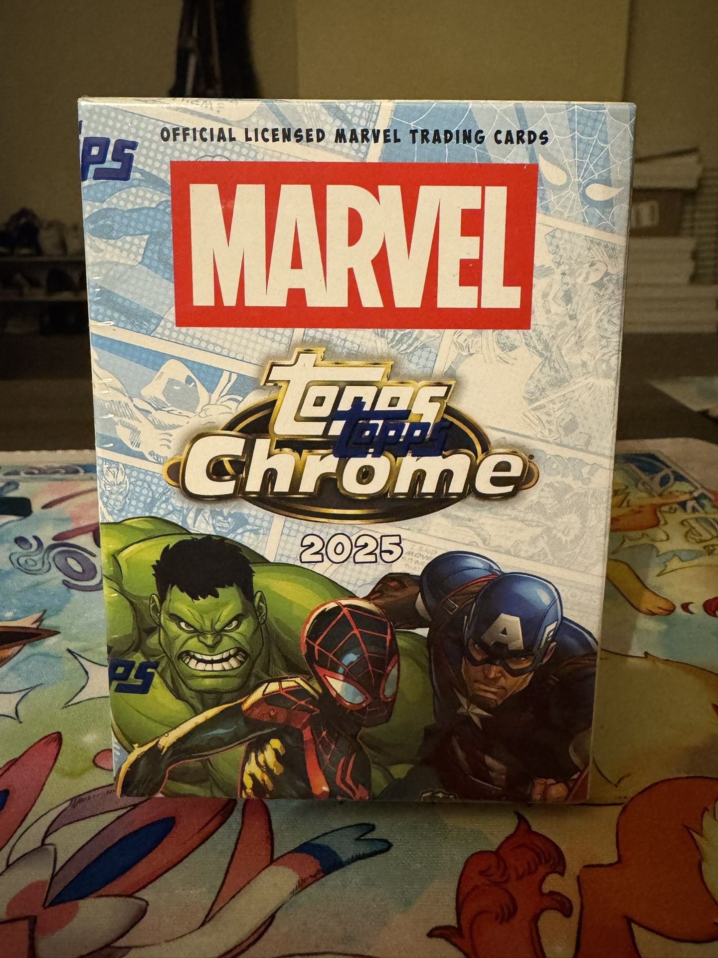 2025 TOPPS CHROME MARVEL COMIC