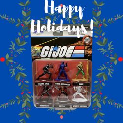 G.I. Joe Nano 1.75 inch Metalfigs Snake Eyes Action Figure Jada Toys