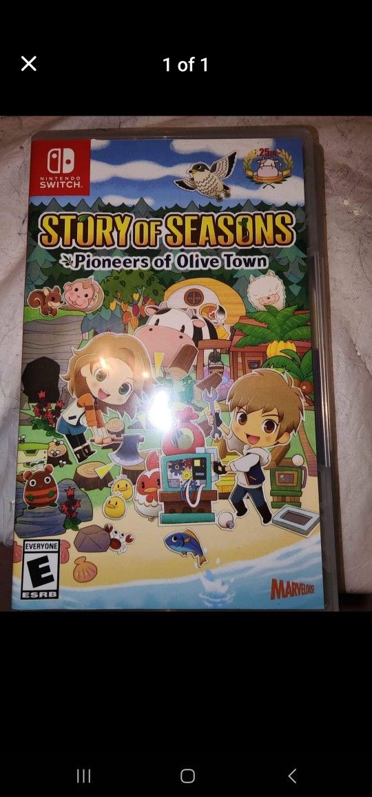Story Of Seasons Nintendo Game