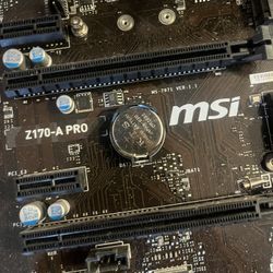 MSI - Z170 Apro Military Class Pro 4 Motherboard (Gen 3)  