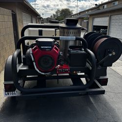 Honda GX630 Hot Pressure Washer Tráiler 