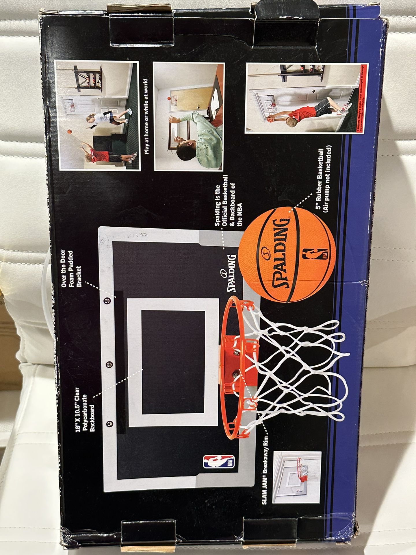Slam Jam Over-the-Door Mini Basketball Hoop