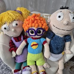 Rugrat Crochet Dolls 