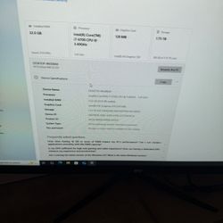 💻 Complete Desktop Setup – HP ProDesk i7 / 32GB RAM / 1.7TB + Monitor + RGB Keyboard + Mouse