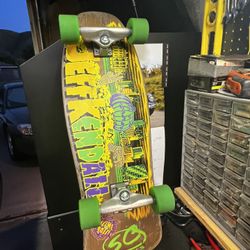 Skateboard 🛹 Santa Cruz Skateboard With Slimeballs Wheels Ready To Hit The Streets Or Skateboard Old Skool Jeff Kendall Vibes Only $100!!!!! 