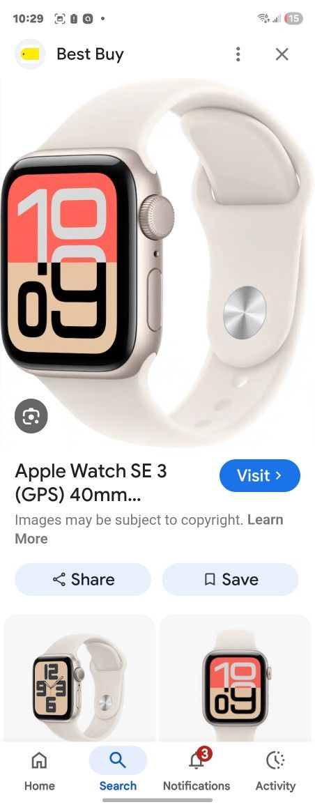 Apple Iwatch Se 3  