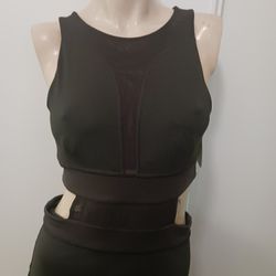 NWT Puma Balance Dress Size Small Black 