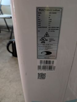 Portable AC dual hose 12 amp