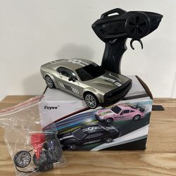 Cool Remote Control Car, 2026 New Challenger RC Drift Car 2.4G, 1:20 Stunt Car 4WD Electric RC Racing Car with Lights, Easter Toy