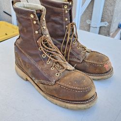 Mens Thorogood Work Boots Size 10.5 EE 