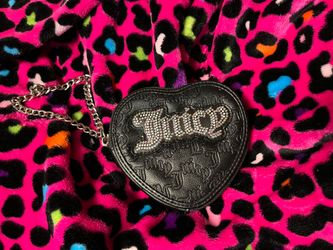 Black Juicy Couture Wristlet Coinpurse