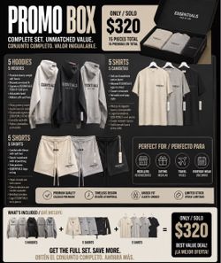 Fear of God Essentials 15-Piece Promo Box Set