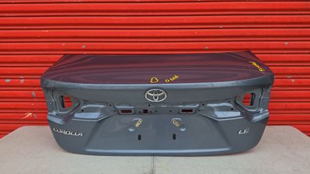 Toyota Corolla Rear Trunk Lid 2020-2023