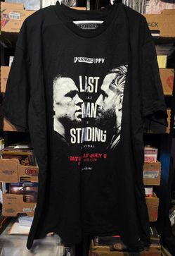 MMA UFC SHIRT LAST MAN STANDING DIAZ VS MASVIDAL 3XL VGC $10