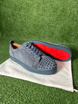 Red Bottoms Gray Suede Size 11.5 & 12