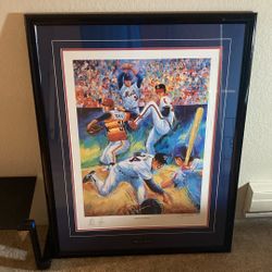 Nolan Ryan Signed Framed Print: