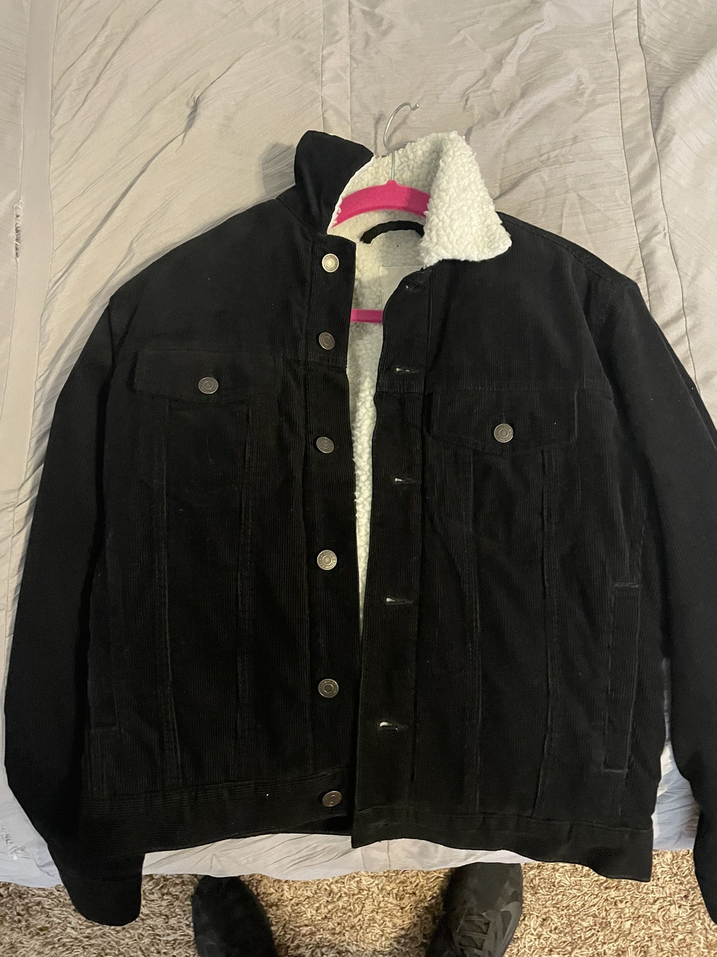 H&M Black Jean Jacket