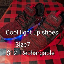 Rechargable Light Up Shoes 