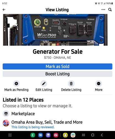 Generator For Sale