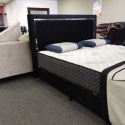 NEW TWIN FULL QUEEN KING SIZE BED WITH MATTRESS AND BOXSPRING INCLUDING BEDROOM FURNITURE SECTIONAL SOFA AND FREE DELIVERY 