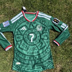 Seleccion México jersey Gil .Mora 7 player version/version jugador size XL
