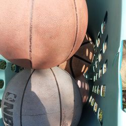Football.  Basket Ball. Soccer Ball . 5.00 Each Will Let You Know How Much For All Depending On What's Left .ty
