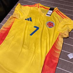Colombia Home Jersey Luis Diaz 7