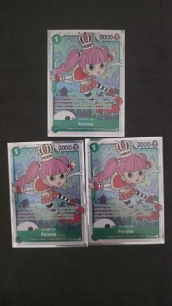 One Piece TCG Perona OP12-034 x3