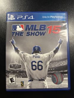 MLB 15: The Show (Sony PlayStation 4 PS4, 2015) Yasiel Puig Cover