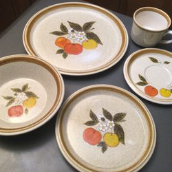 Mikasa Temping Stone Manor Stoneware Set  $180