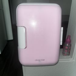 Pink Mini  Fridge
