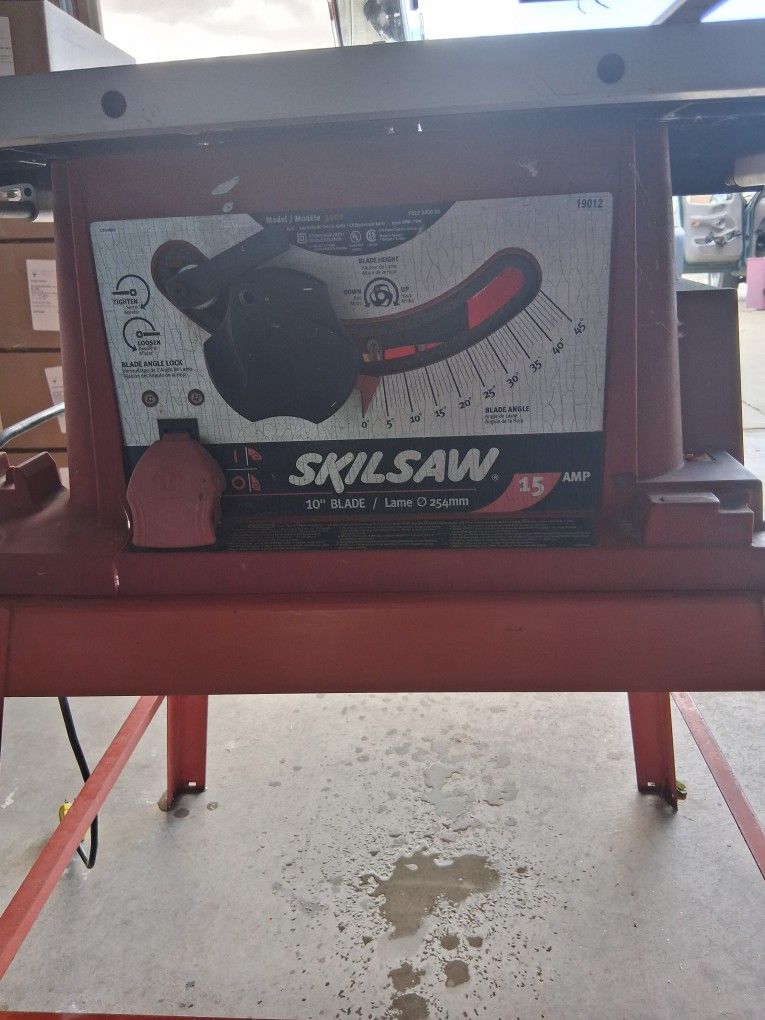 10" Skill Table Saw