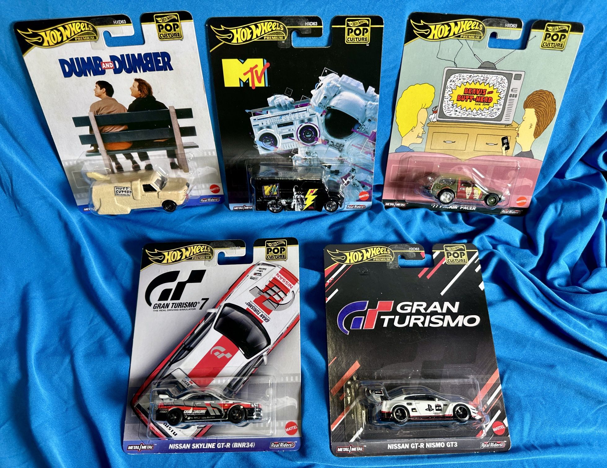 Hot Wheels 2024 Pop Culture Case C Set of 5 Cars - NEW