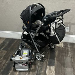 CHICCO Key Fit Caddy Stroller And Car seat!!