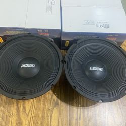 New Pair 12” Earthquake Midrange Mid  Speakers  $100 Per Pair  