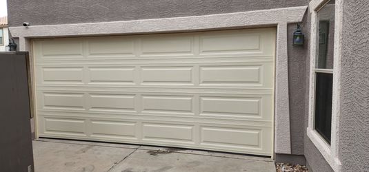 All New Garage Door, Hardware, Track, Springs 
