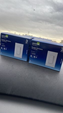 3 Packs Of Rocker Dimmers 