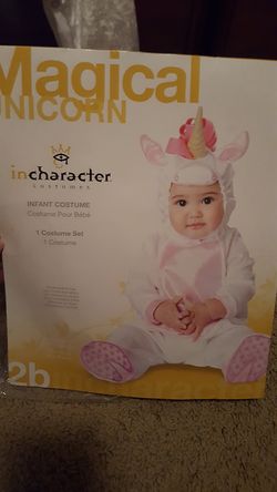 Infant Unicorn Costume 12-18 months