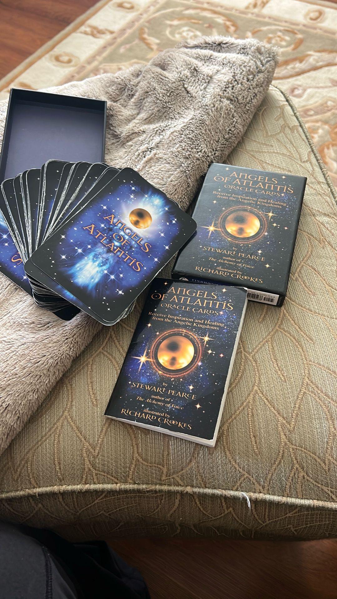 3 Sets Of Angel Cards