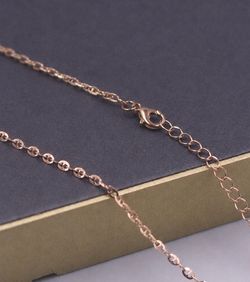 Gold-Toned Chain Necklace