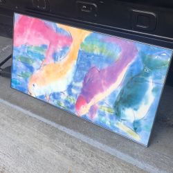 Koi Pond Watercolor Print