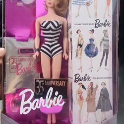Barbie, Vintage Barbie, Collectible Barbie,35th Anniversary Barbie